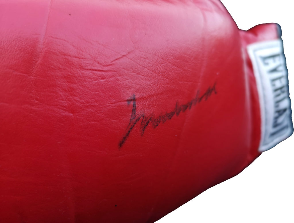 Muhammad Ali Signed Boxing Glove