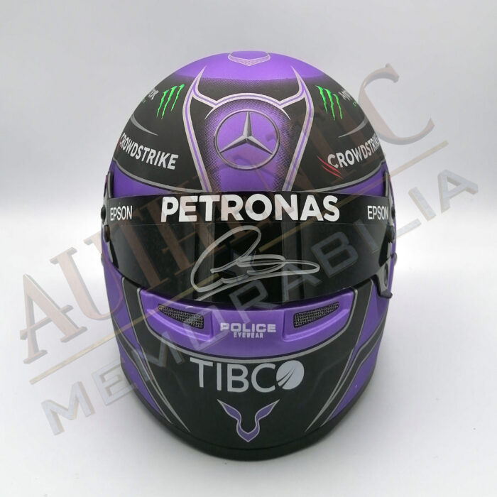 Lewis Hamilton Signed Helmet