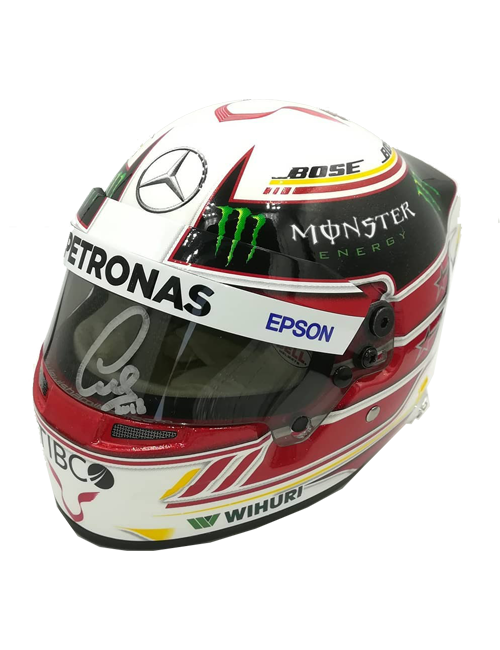 Lewis Hamilton Signed Bell 1 2 Scale Replica Helmet Authentic Memorabilia