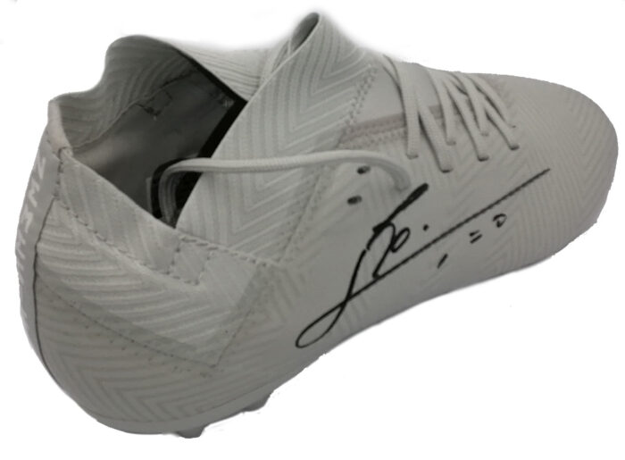 Messi Signed Boot