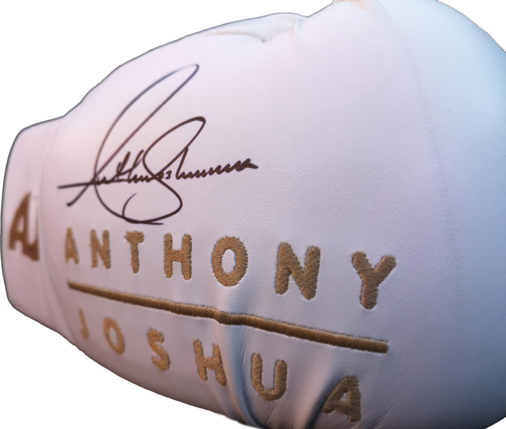 Anthony Joshua Signed Boxing Glove