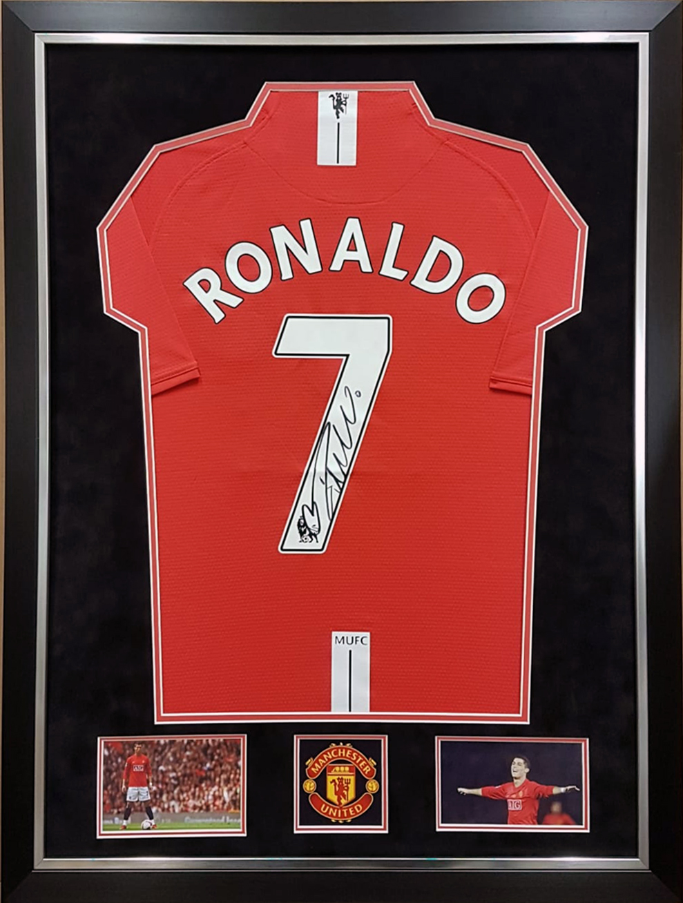 cristiano ronaldo signed shirt