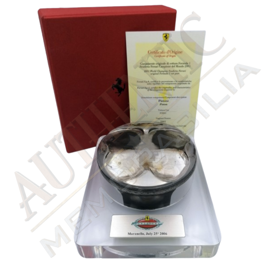 Michael Schumacher Used Ferrari Piston