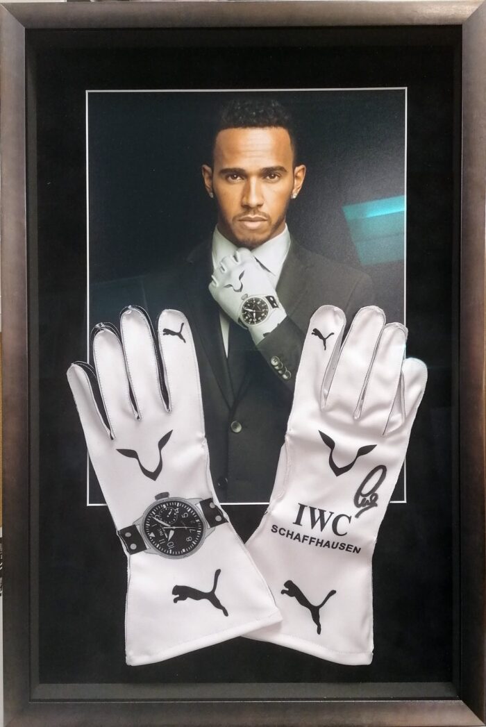 Lewis Hamilton Signed Gloves