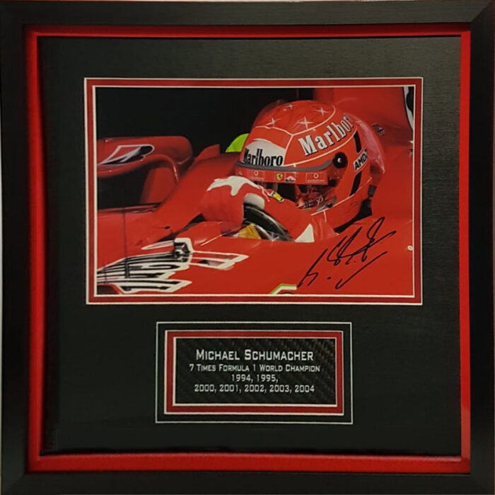 Michael Schumacher Signed