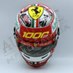Charles Leclerc Signed Ferrari 1000th Grand Prix Helmet
