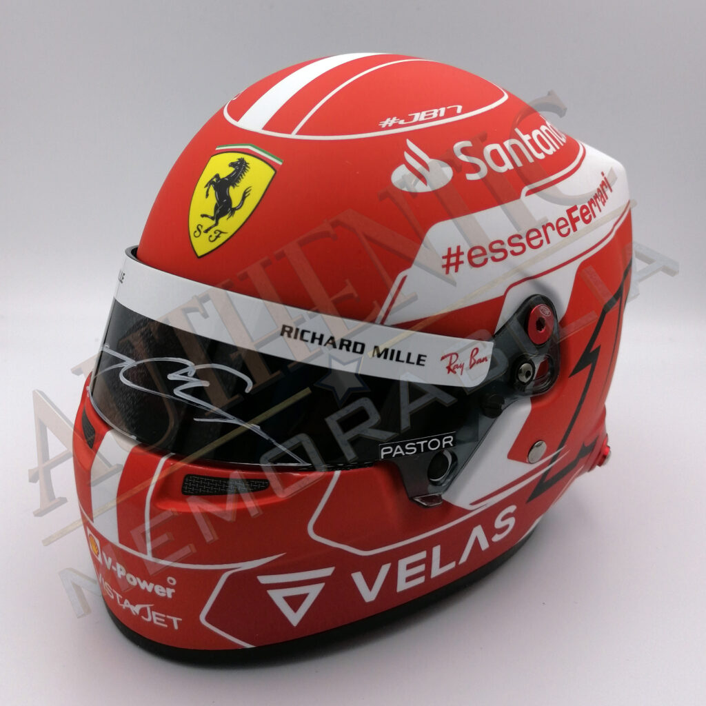 Charles Leclerc Signed Helmet