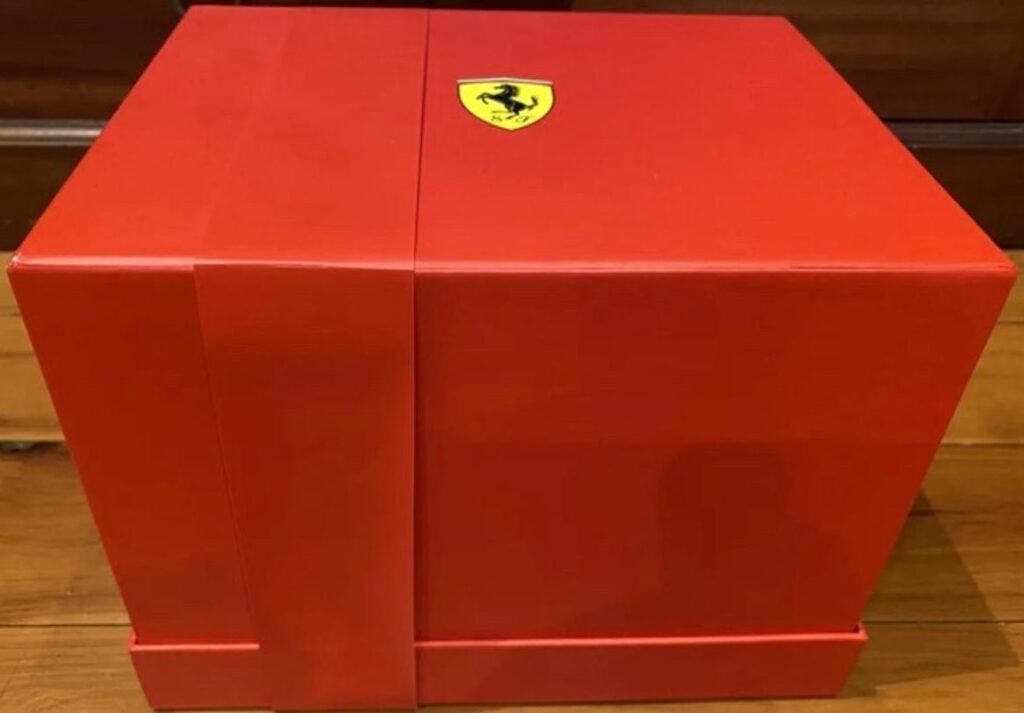 Charles Leclerc Signed Ferrari 1000th Grand Prix Helmet