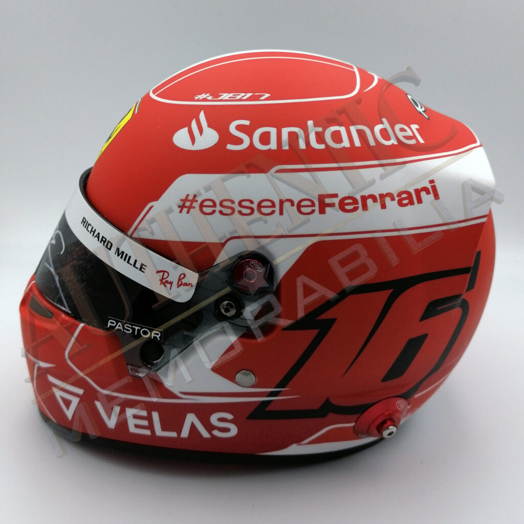 Charles Leclerc Signed Helmet