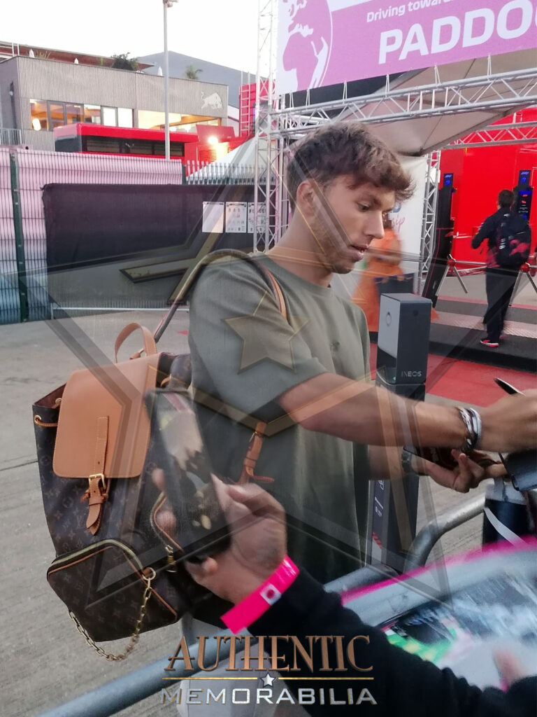 Pierre Gasly Autograph