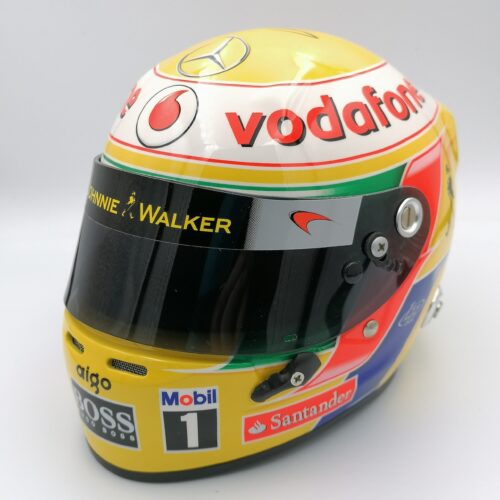 Lewis Hamilton Helmet Signed