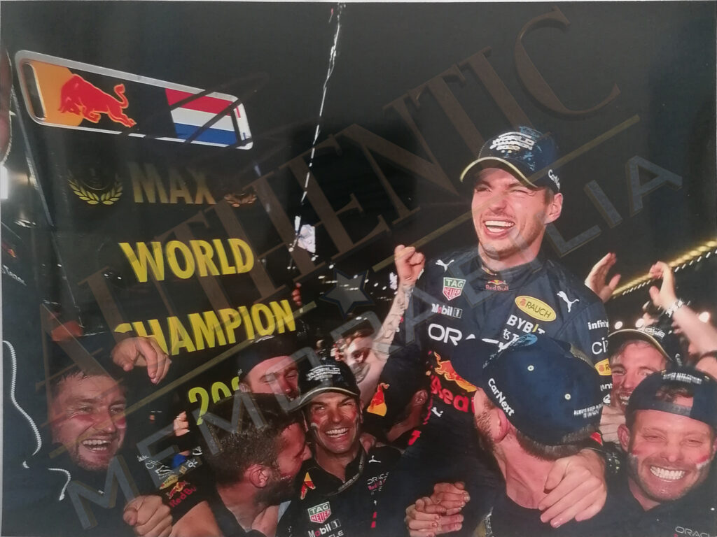 Max Verstappen Signed Picture