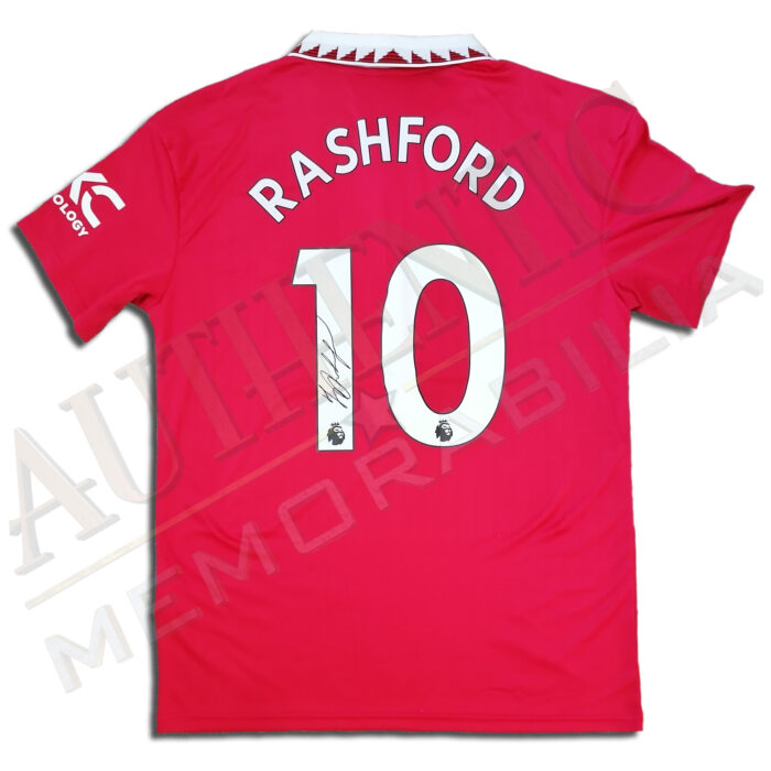 Marcus Rashford Signed Manchester United Shirt