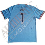 Pep Autographed City Shirt