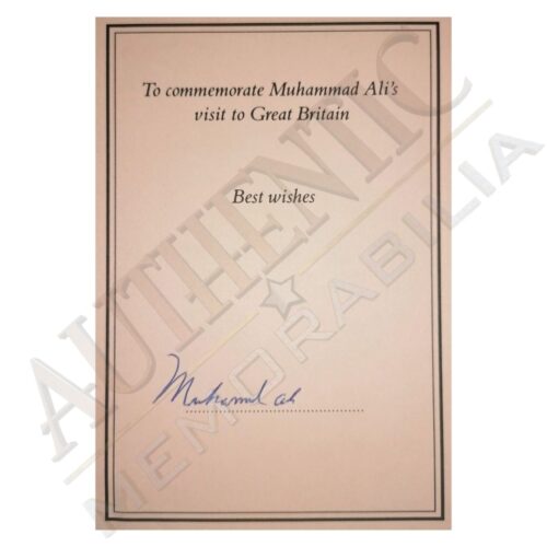 Muhammad Ali Signature