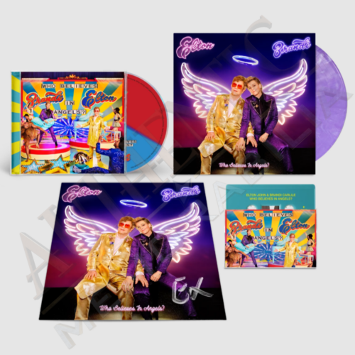 Elton John Who Believes In Angels Signed Bundle