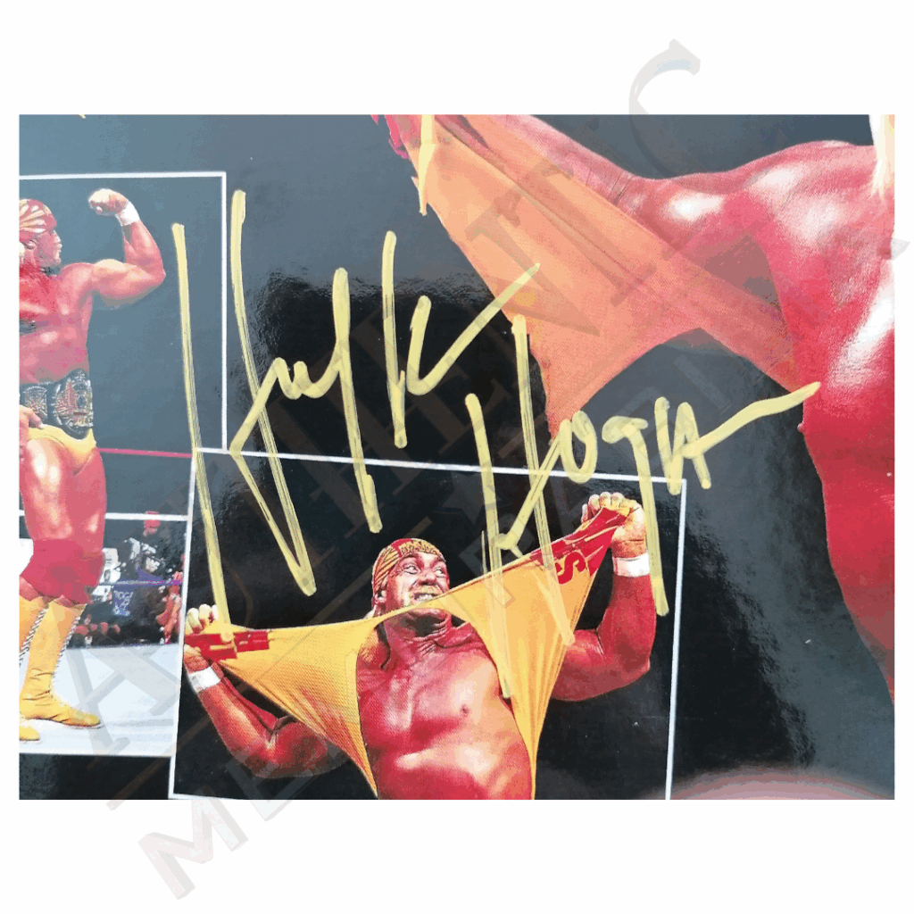 Hulk Hogan Signed