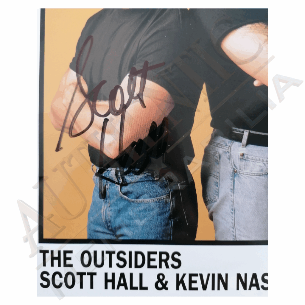 Scott Hall Signed