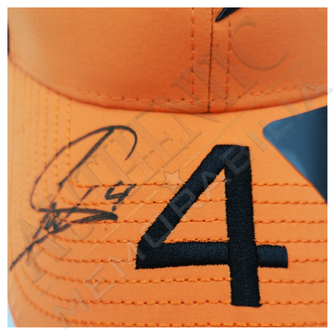 Lando Norris Autograph Lando Norris Memorabilia