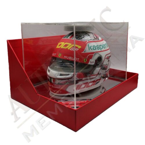 Charles Leclerc Signed Ferrari 1000th Grand Prix Helmet