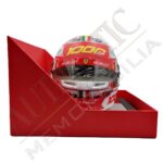 Charles Leclerc Signed Ferrari 1000th Grand Prix Helmet