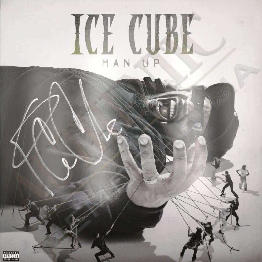 Ice Cube Signed Man Up Vinyl