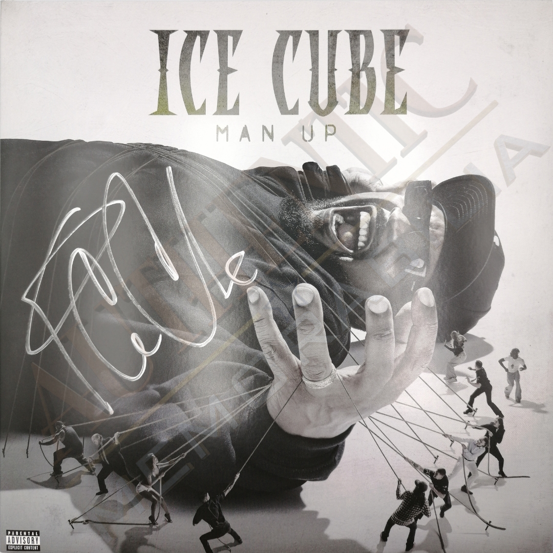 Ice Cube Signed Man Up Vinyl
