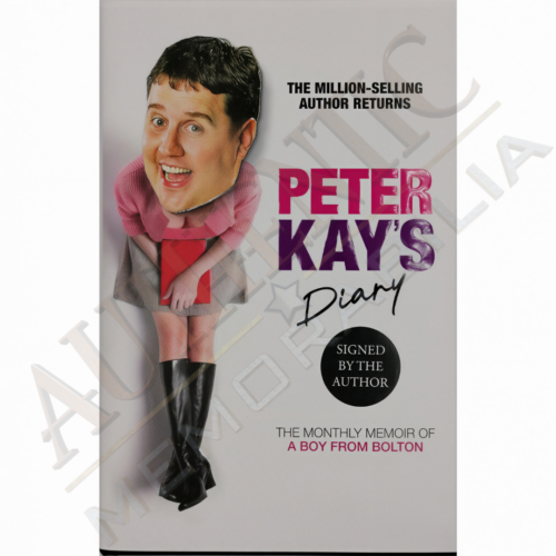 Peter Kay Signed Book