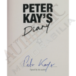 Peter Kay Signed Book