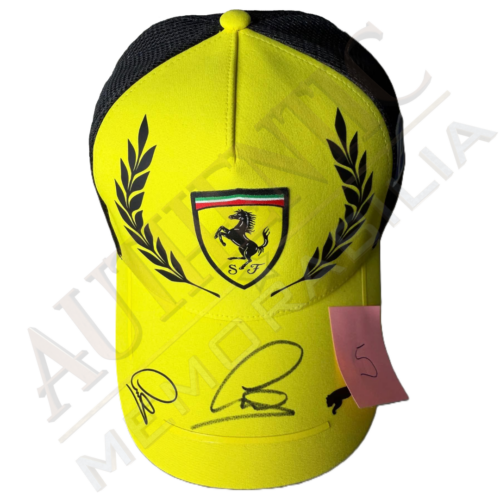 Lewis Hamilton Autographed Cap